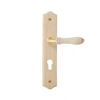 Castorama Ensemble poignées de porte cylindre 195 cesson bois offre