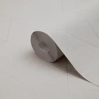 Castorama Papier peint vinyle sur intissé goodhome patula gris clair offre