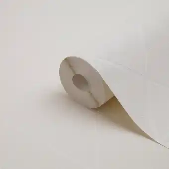 Castorama Papier peint vinyle sur intissé goodhome patula blanc offre