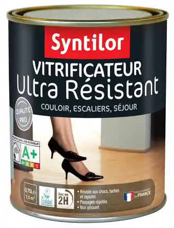 Castorama Vitrificateur ultra résistant syntilor cire naturelle 0,75l offre