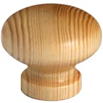 Castorama Bouton meuble pin verni caridi ø30 mm offre
