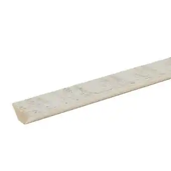 Corniche brut de sciage vieilli 250 x 17 cm