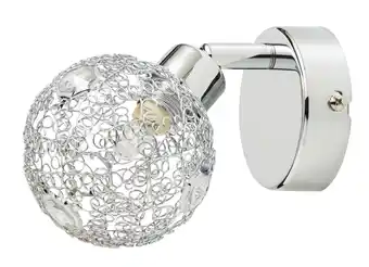 Castorama Spot patère bronte métal/verre chrome g9 25 w offre