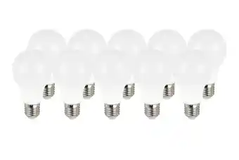 Castorama 10 ampoules led gls e27 3,6w=25w blanc chaud offre