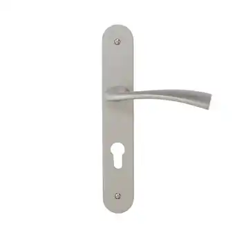 Castorama Ensemble poignées de porte cylindre 195 colours jallais chrome offre