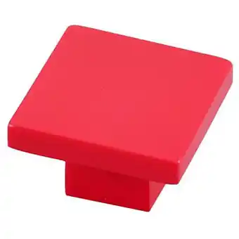 Castorama Bouton de meuble plastique colours funny square grenade offre