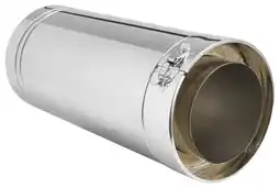 Brico Dépôt Tuyau droit en inox ø 150 mm l. 0,5 m offre