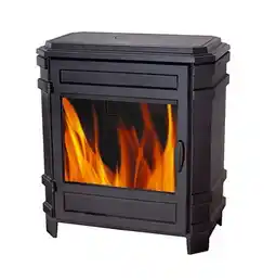 Poêle à bois "vosges" en fonte - 8 kw - invicta