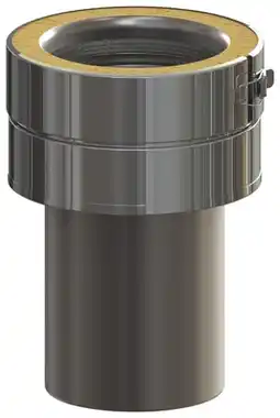 Brico Dépôt Raccord simple paroi en inox ø 150 mm offre