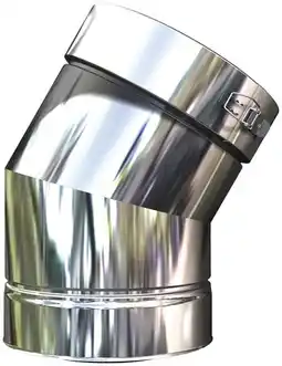 Brico Dépôt Coude simple en inox 30° - diam : 150 mm offre