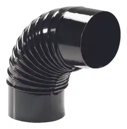 Brico Dépôt Coude à 90 degrés émaillé - noir - ø 150 mm - westaflex offre