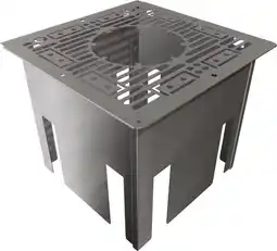 Brico Dépôt Plaque distance de sécurité en inox galvanisé ø 150 mm offre