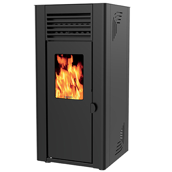 Intermarché Poêle à granulés de bois 10kw noir - orphee 10 noir offre
