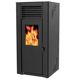 Intermarché Poêle à granulés de bois 10kw noir - orphee 10 noir offre