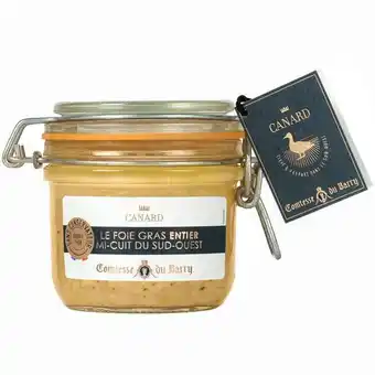 Comtesse du Barry Foie gras de canard entier mi-cuit du sud-ouest 180g offre