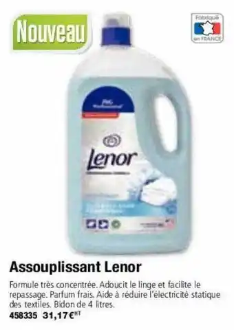 Assouplissant lenor