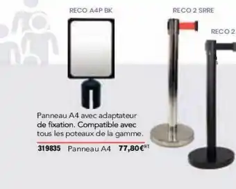 Panneau a4