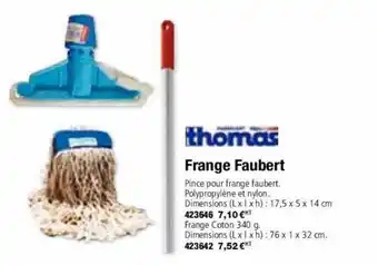 Frange faubert thomas