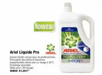 Ariel liquide pro ariel