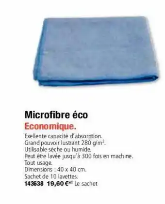 Microfibre éco
