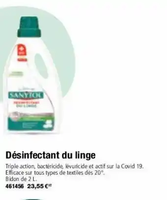 Désinfectant du linge sanytol
