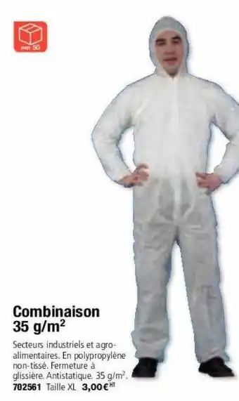 Combinaison 35 g-m²