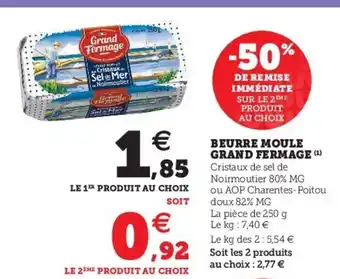 Beurre Moule Grand Fermage