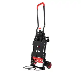 Carrefour Chariot de manutention pliable 2 en 1 offre