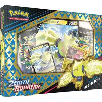 Carrefour Pokemon coffret v 4 boosters 12.5 offre