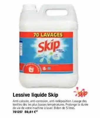 Lessive liquide skip