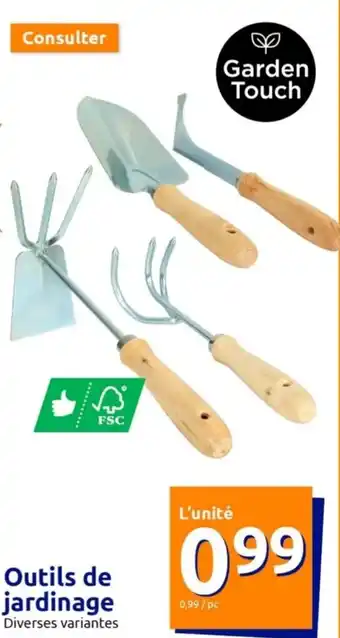 Outils de jardinage