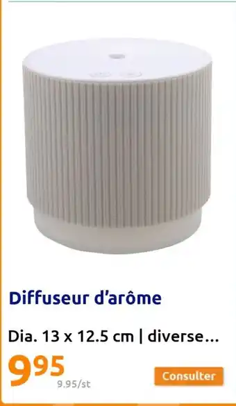 Action Diffuseur d'arôme offre