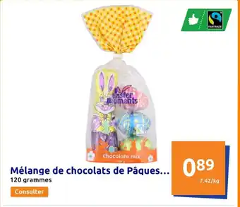 Action Melange de chocolats de Pâques... offre