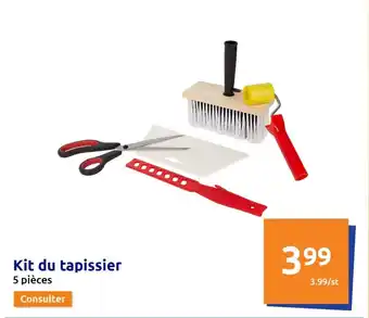 Action Kit du tapissier offre