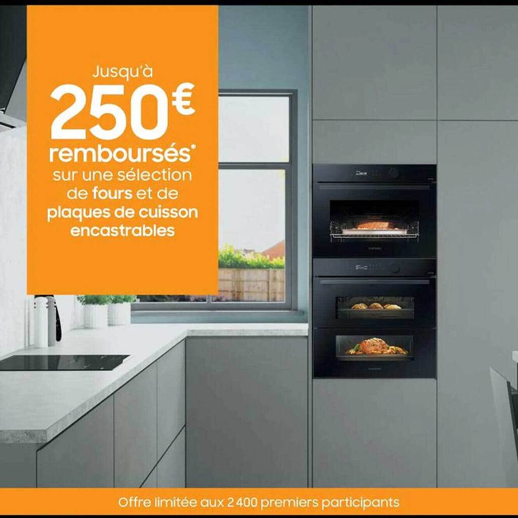 Promo Fours et plaques de cuisson encastrables chez Boulanger