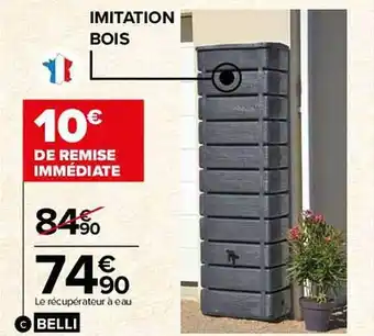 Carrefour Market Le récupérateur à eau belli offre