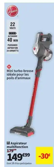 Conforama Aspirateur multifonction offre