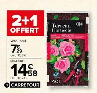 Carrefour Market Terreau horticole carrefour offre