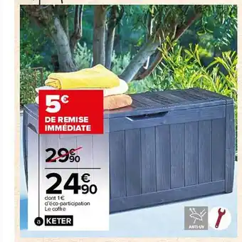 Le coffre keter