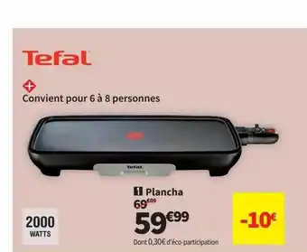 Conforama Plancha tefal offre