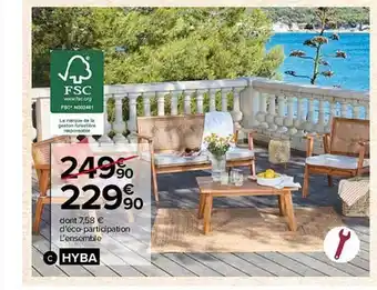 Carrefour Market L'ensemble hyba offre