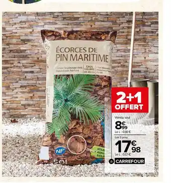 Carrefour Market Écorces de pin maritime carrefour offre