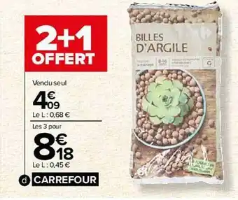 Carrefour Market Billes d'argile carrefour offre