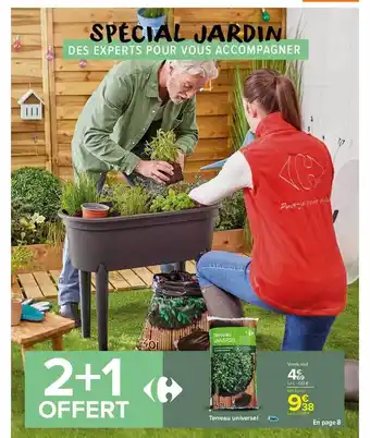 Carrefour Market Terreau universel offre