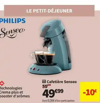 Conforama Cafetière senseo philips offre