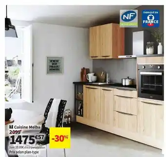 Conforama Cuisine melba offre