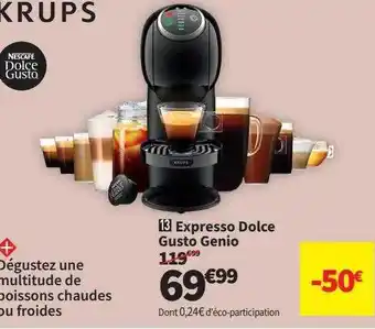 Expresso dolce gusto genio