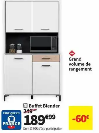 Conforama Buffet blender offre