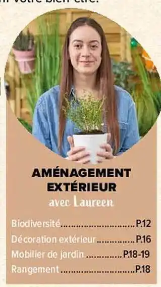 Aménagement extérieur avec laureen