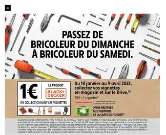 Intermarché Produit black+decker offre